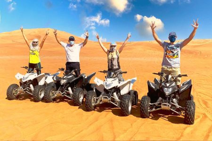 VIP Dubai’s Morning Safari Adventure & Quad Bike